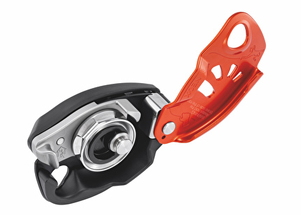 Petzl NEOX - Petzl NEOX: The integrated wheel allows you to smoothly and quickly pay out slack to the climber.