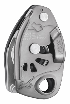 Petzl NEOX - Petzl NEOX, the new belay device with cam-assisted blocking