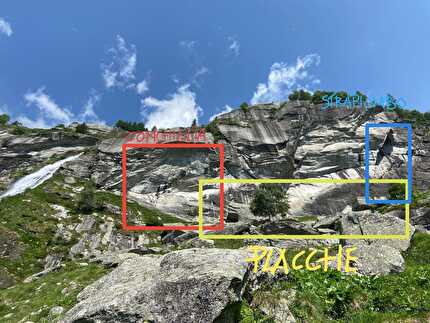 Ferro, Val del Ferro, Val di Mello, Italy - The crag Ferro in Val del Ferro (Val di Mello)