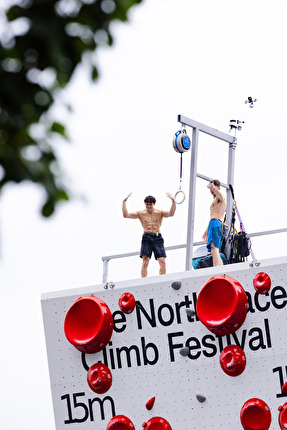 The North Face Climb Festival - The North Face Climb Festival a Canary Wharf, Londra, luglio 2024