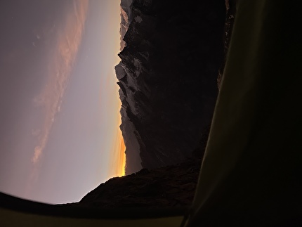 Nevado Cashan West Peru, Mike Bowyer, Tom Schindfessel - The first ascent of 'La Suerte viene la suerte se va' on the NE Face of Nevado Cashan Oeste in Peru (Mike Bowyer, Tom Schindfessel 12/07/2024)