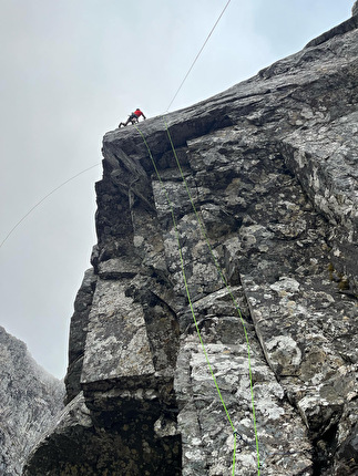 James Pearson makes long-awaited second ascent of Echo Wall on Ben Nevis