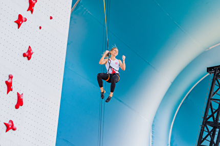 Giochi Olimpici Parigi 2024 - Aleksandra Mirosław stabilisce un nuovo record mondiale a 6.21 secondi il 05/08/2024 ai Giochi Olimpici di Parigi 2024