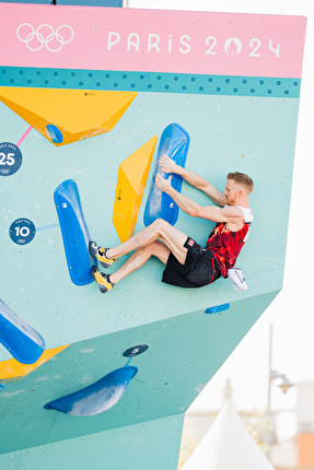 Giochi Olimpici Parigi 2024 - Jakob Schubert, Giochi Olimpici Parigi 2024, Semifinale Boulder