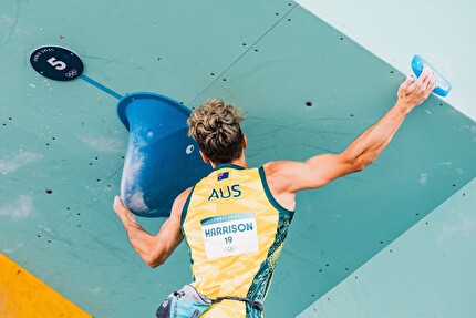 Giochi Olimpici Parigi 2024 - Campbell Harrison, Giochi Olimpici Parigi 2024, Semifinale Boulder