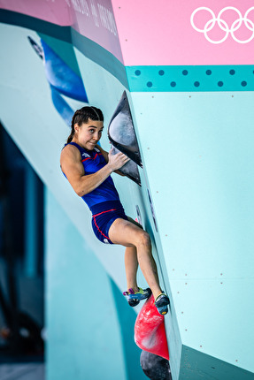 Paris 2024 Olympic Games - Brooke Raboutou, Paris 2024 Olympic Games, Semifinal Boulder day 2