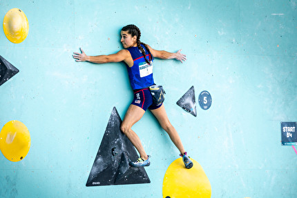 Paris 2024 Olympic Games - Brooke Raboutou, Paris 2024 Olympic Games, Semifinal Boulder day 2