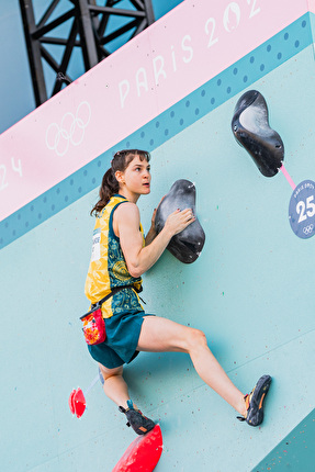 Paris 2024 Olympic Games - Oceania Mackenzie, Paris 2024 Olympic Games, Semifinal Boulder day 2