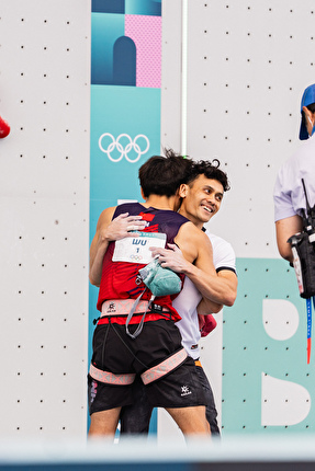 Paris 2024 Olympic Games - Wu Peng & Veddriq Leonardo, Paris 2024 Olympic Games, Speed Finals day 4