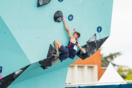 Toby Roberts Paris 2024 Olympic Games - Toby Roberts, Paris 2024 Olympic Games, Combined Boulder & Lead Finals day 5