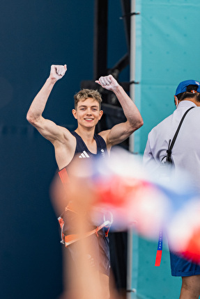 Paris 2024 Olympic Games - Toby Roberts, Paris 2024 Olympic Games, Combined Boulder & Lead Finals day 5