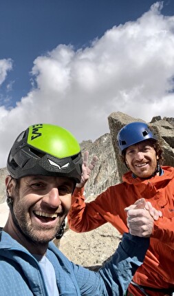 Cric e Croc, Rognon Vaudano, Monte Bianco, Niccolò Bruni, Gianluca Marra, Giovanna Mongilardi - The first ascent of 'Cric e Croc' on Rognon Vaudano, Mont Blanc (Niccolò Bruni, Gianluca Marra, Giovanna Mongilardi estate 2024)