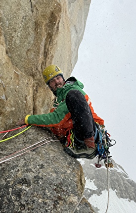 Grand Diedre Desplomando, Trango Tower - Grand Diedre Desplomando, Trango Tower (Tomáš Buček, František Bulička, Martin Krasňanský, Michal Mikušinec, summer 2024)