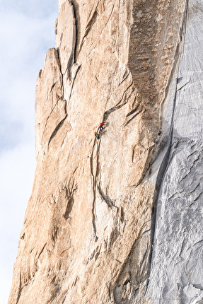 Grand Diedre Desplomando, Trango Tower - Grand Diedre Desplomando, Trango Tower (Tomáš Buček, František Bulička, Martin Krasňanský, Michal Mikušinec, estate 2024)