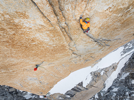 Grand Diedre Desplomando, Trango Tower - Grand Diedre Desplomando, Trango Tower (Tomáš Buček, František Bulička, Martin Krasňanský, Michal Mikušinec, estate 2024)