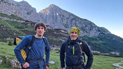 Cima Ghez, Valle d’Ambiez, Dolomiti di Brenta, Rolando Larcher, Alessandro Larcher - La Vita che verrà in Valle d’Ambiez (Dolomiti di Brenta):  Alessandro & Rolando Larcher, il Ghez attende, 2022