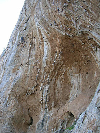 Kalymnos, Spartacus - Kerveros (6c+) Spartacus, Kalymnos