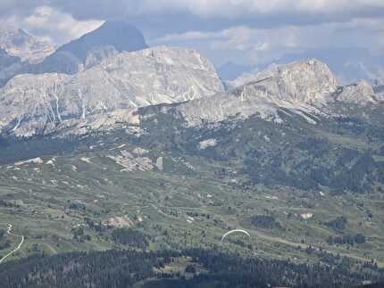 Ey Sbighèz, Sas dales Nü, Sella, Dolomiti, Alessandro Baù, Alessandro Beber, Matteo Pavana - L'apertura di 'Ey Sbighèz' al Sas dales Nü nel gruppo del Sella, Dolomiti (Alessandro Baù, Alessandro Beber, Matteo Pavana 29-30/08/2024)