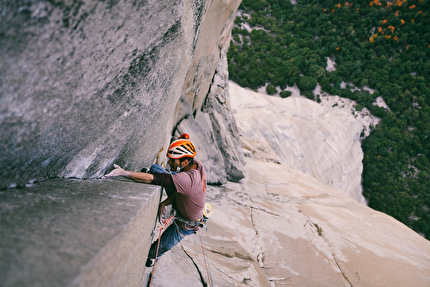 The Nose, El Capitan, Yosemite, Billy Ridal, Alex Waterhouse - Billy Ridal climbing 'The Nose', El Capitan, Yosemite, November 2023