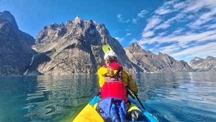 Torsukattak Fjord, Greenland, Miška Izakovičová, Callum Johnson, Tim Miller, Simon Smith - Torsukattak Fjord, Greenland: packraft approach to The Thumbnail