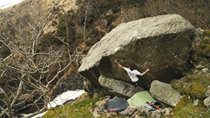 Will Bosi - Will Bosi repeats 'Spots of Time' (9A/V17) in the Lake District, UK on 19/10/2024