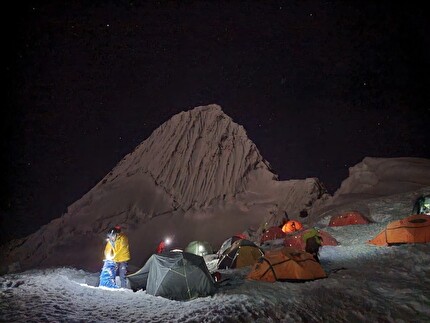 Alpamayo in Perù, un sogno che si avvera per Carlo Gallavresi