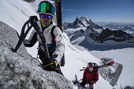 HDry & Grivel - Alex Pittin and Charlotte Barré - Mont Blanc Area