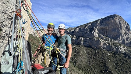 Punta Argennas, Sardegna, Alessandro Beber, Matteo Faletti, Marco Maganzini - L'apertura di 'Coro Meu' alla Punta Argennas in Sardegna (Alessandro Beber, Matteo Faletti, Marco Maganzini 10/2024)