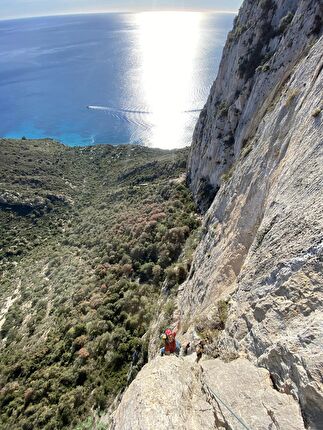 Punta Argennas, Sardegna, Alessandro Beber, Matteo Faletti, Marco Maganzini - L'apertura di 'Coro Meu' alla Punta Argennas in Sardegna (Alessandro Beber, Matteo Faletti, Marco Maganzini 10/2024)