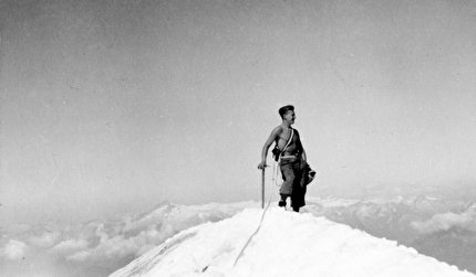 Guglielmo Delvecchio - Guglielmo Delvecchio in cima alla Tosa