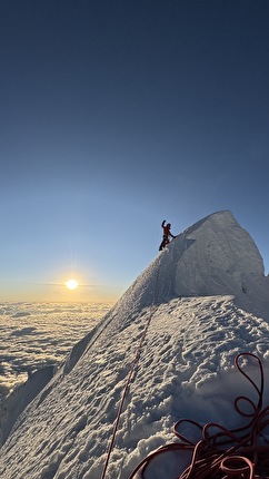 Mt Pholesobi, Nepal, Hidesuke Taneishi, Hiroki Yamamoto - The first ascent of 'North Face Direct' on Mt Pholesobi (6652m) in Nepal (Hidesuke Taneishi, Hiroki Yamamoto 2024)