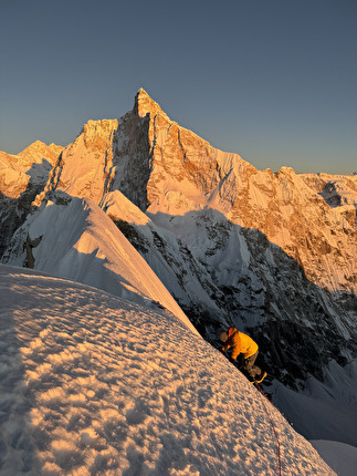 Mt Pholesobi, Nepal, Hidesuke Taneishi, Hiroki Yamamoto - The first ascent of 'North Face Direct' on Mt Pholesobi (6652m) in Nepal (Hidesuke Taneishi, Hiroki Yamamoto 2024)