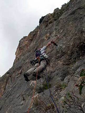 Dalla Valle dell'Orco alla Sardegna, Matteo Giglio, Anna Torretta - Matteo Giglio impegnato durante l'apertura del quarto tiro di Issalada 'e purpos', in Sardegna