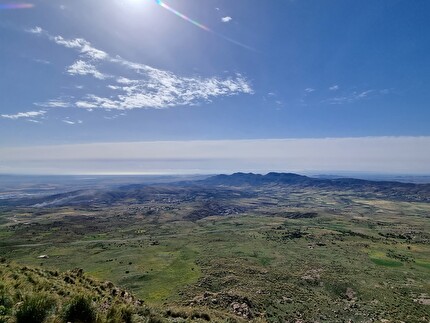 Tunisia, Halg Itwiln Djebel Zaghouan, Markus Aufderklam, Luca Giupponi, Rolando Larcher - 'Quarantaine' al Halg Itwil (Djebel Zaghouan, Tunisia): il panorama