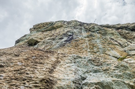 Campambiardo - La falesia di Campambiardo in Val di Susa