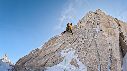 Patagonia in inverno. Di Hervé Barmasse