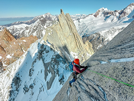 Hervé Barmasse Patagonia - Martin Castrillo, invernale alla Aguja de la S in Patagonia