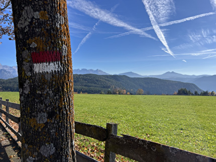 Piramidi di terra Renon, Alto Adige - Piramidi di terra del Renon - Soprabolzano: l'inizio della passeggiata