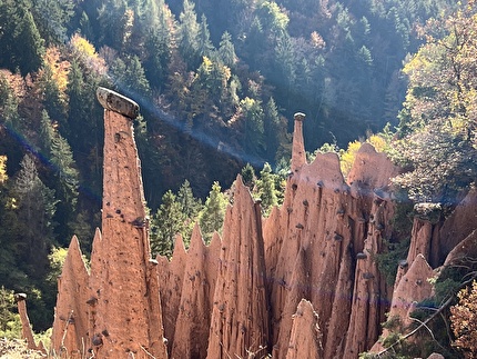 Piramidi di terra Renon, Alto Adige - La piramidi di terra del Renon a Soprabolzano