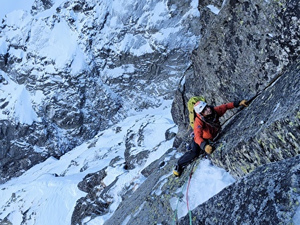 Rysy, High Tatras, Slovakia, Danny Menšík, Petr Vicha - The first free ascent of 'Bílý Rys', White Lynx, on the NE Face of Rysy, Slovakia, Danny Menšík, Petr Vicha