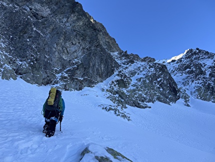 Rysy, High Tatras, Slovakia, Danny Menšík, Petr Vicha - The first free ascent of 'Bílý Rys', White Lynx, on the NE Face of Rysy, Slovakia, Danny Menšík, Petr Vicha