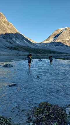 Fox Jaw Cirque, Groenlandia, Daniele Bonzi, Francesco Fumagalli, Thomas Triboli - Verso la Fox Jaw Cirque, Groenlandia (Daniele Bonzi, Francesco Fumagalli, Thomas Triboli 07-09/08/2024)