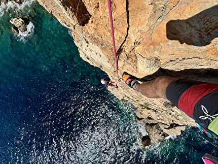 Pedra Longa, Sardegna, Il richiamo del mare, Pino Calandrella, Ginevra Calandrella - Quarto di 'Il richiamo del mare', Pedra Longa, Sardegna