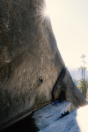 Jacopo Larcher Yosemite - Jacopo Larcher su 'Meltdown' in Yosemite, USA