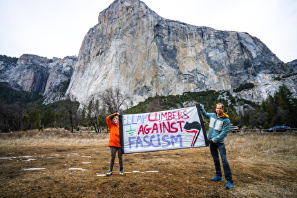 Seb Berthe, Dawn Wall, El Capitan, Yosemite - Sébastien Berthe repeating 'Dawn Wall' on El Capitan in Yosemite, USA, January 2025