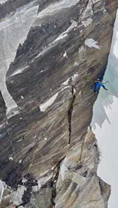 Mission Impossible, Valsavarenche, Niccolò Bruni, Francesco Civra Dano - Restyling of 'Mission Impossible' in Valsavarenche, (Niccolò Bruni, Francesco Civra Dano, January 2025)