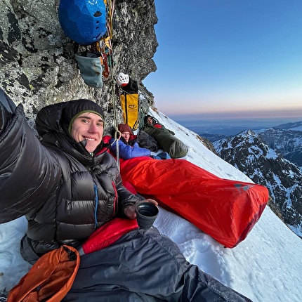 La 'Direttissima' del Monte Rysy nelle Alte Tatra liberata da Michał Czech, Maciek Kimel, Tomek Klimczak