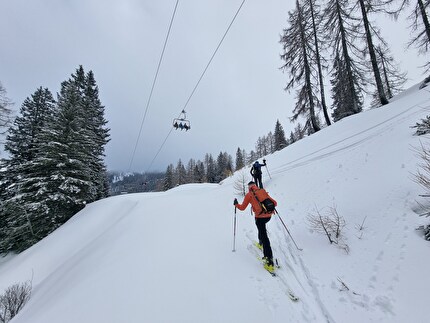 XALPS - La traversata delle Alpi - XALPS - La traversata delle Alpi: tappa 4, da Tarvisio - Passo di Pramollo. Hermagor - Passo di Pramollo 28/01/2025