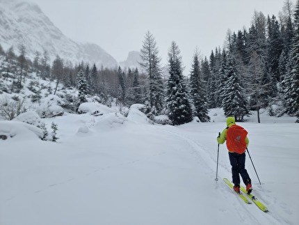 XALPS - La traversata delle Alpi - XALPS - La traversata delle Alpi: tappa 5, Passo di Pramollo - Pierabech. Passo di Pramollo - Paularo 01/02/2025