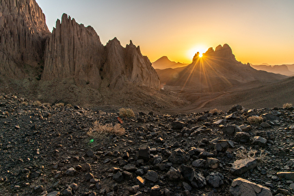 Hoggar Algeria, Richard Felderer, Federico Martinelli, Luca Vallata - Arrampicata nell'Hoggar, Algeria